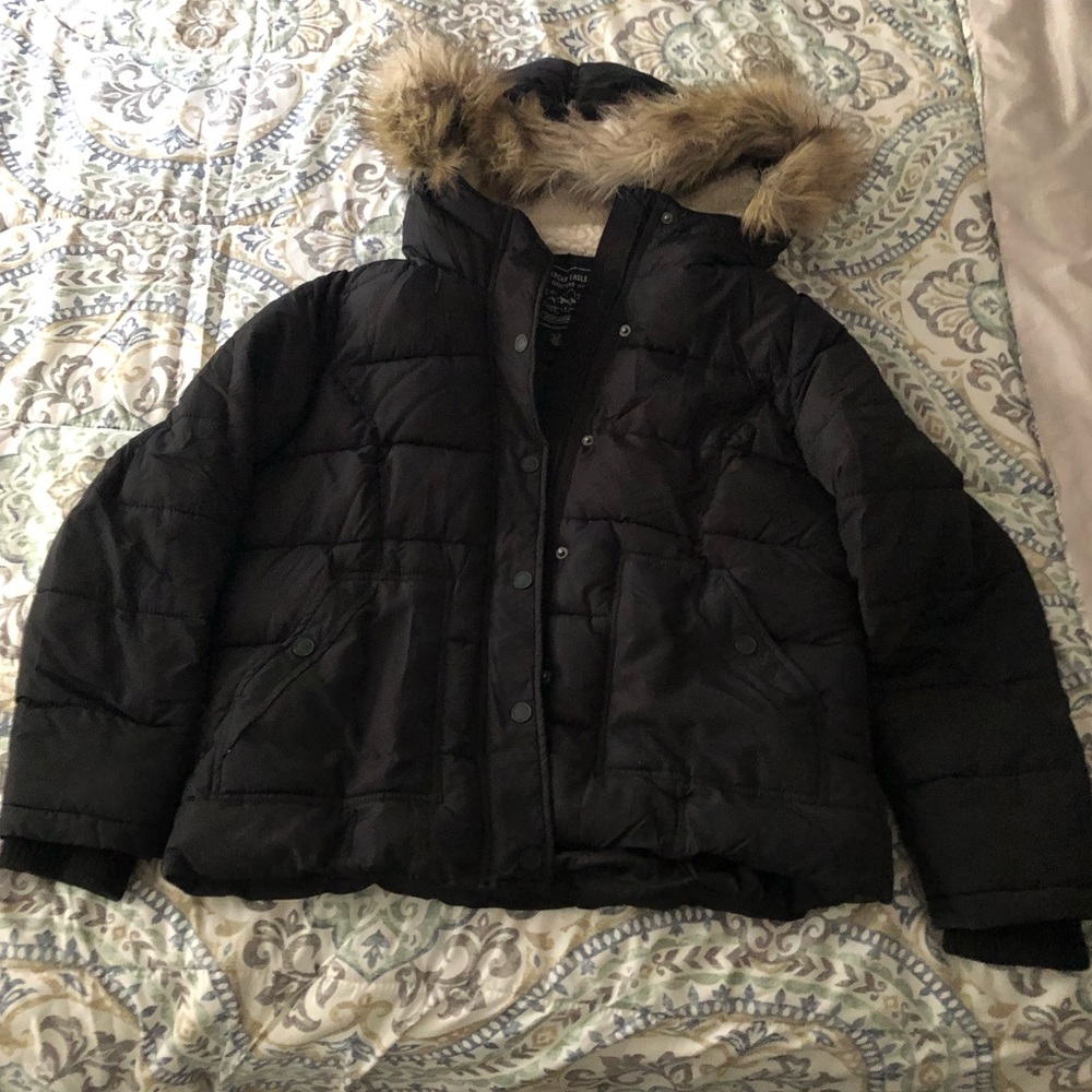 Winter puffer coat